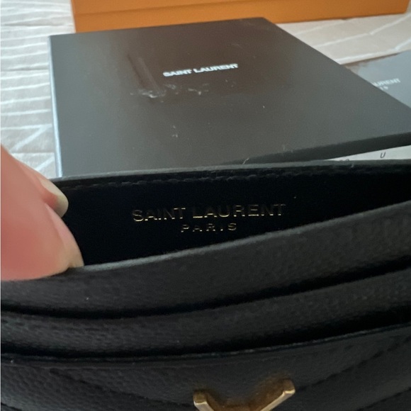 (SOLD) Saint Laurent Card Holder - Picture 6 of 6